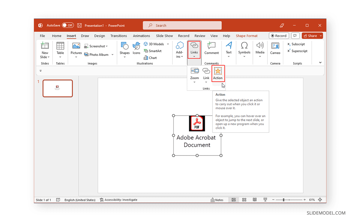Activador para abrir PDF desde icono en PowerPoint