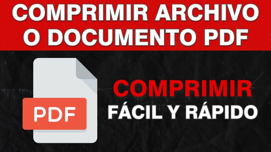 Aprende cómo comprimir un archivo PDF a formato ZIP de manera fácil y rápida