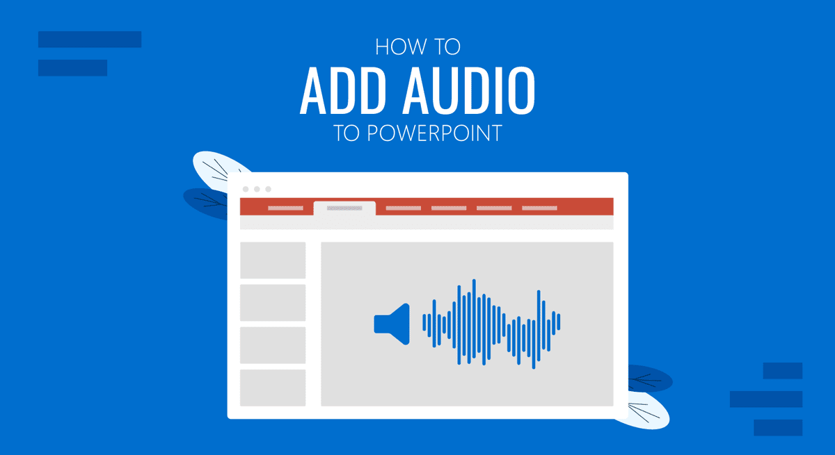 Portada para saber cómo añadir audio a PowerPoint