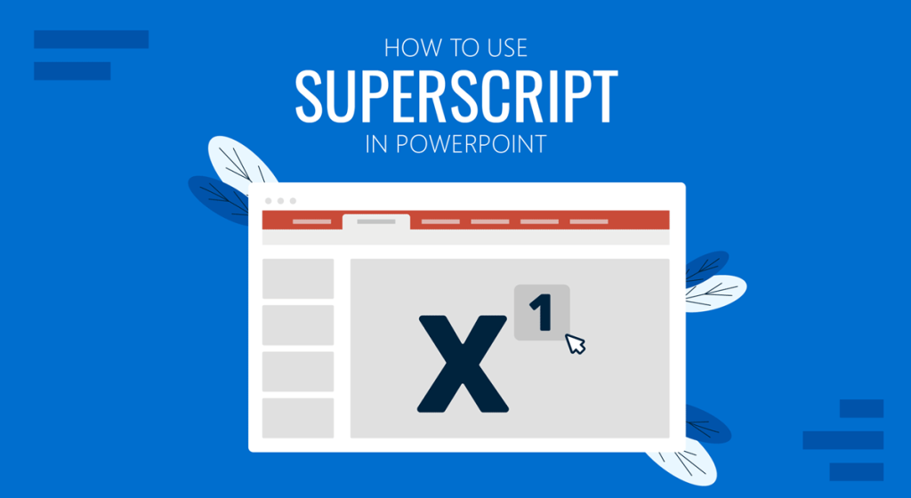 Portada para saber cómo utilizar el superíndice en PowerPoint