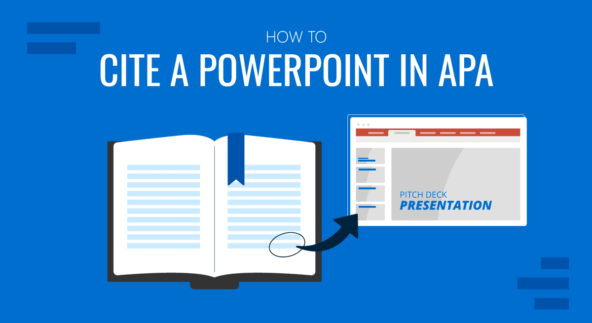 Portada sobre cómo citar un PowerPoint en estilo APA