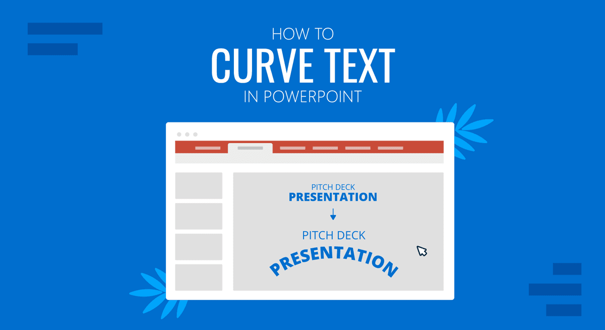 Portada para cómo curvar texto en PowerPoint