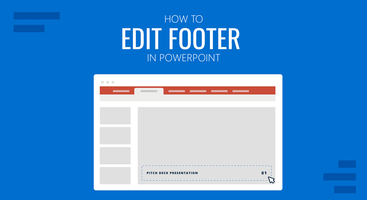 portada de cómo editar el pie de página en PowerPoint
