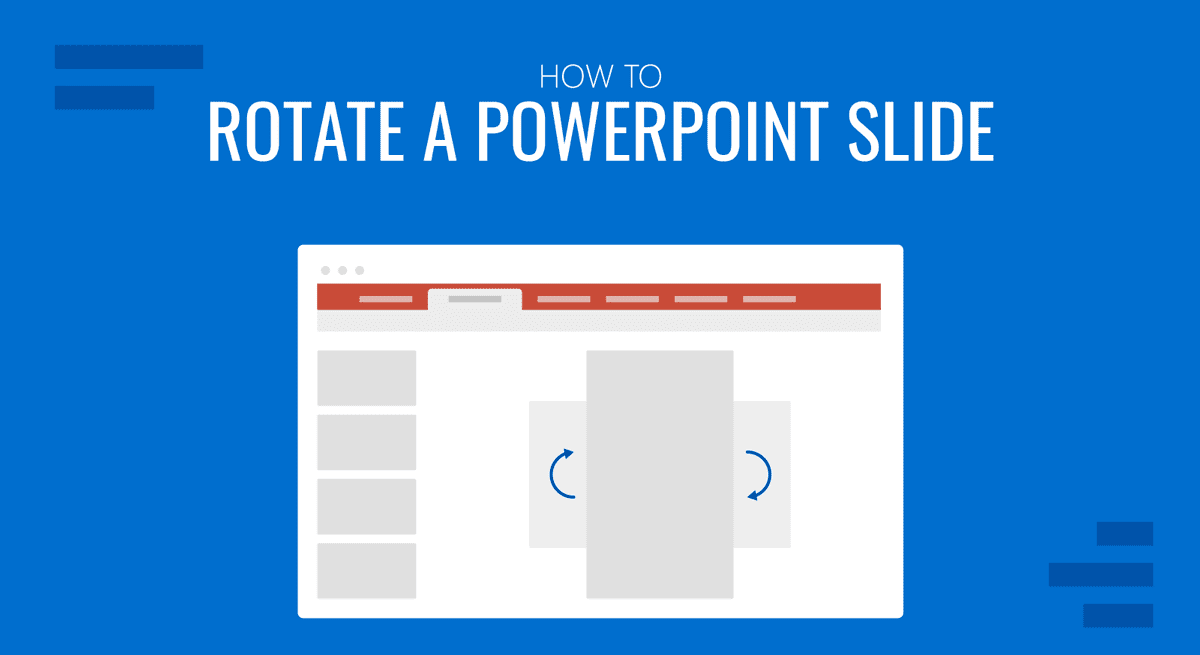 Portada para saber cómo girar una diapositiva de PowerPoint