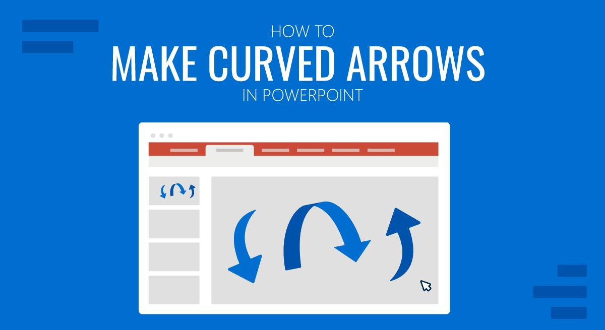 Cómo hacer flechas curvas en PowerPoint