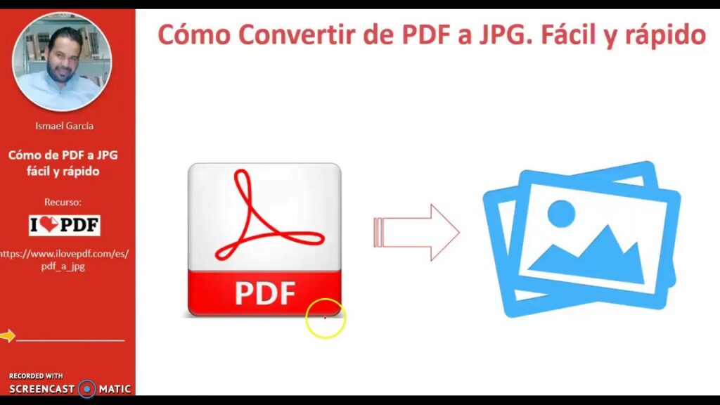 Guía completa: Cómo convertir un PDF a JPG de forma sencilla y rápida